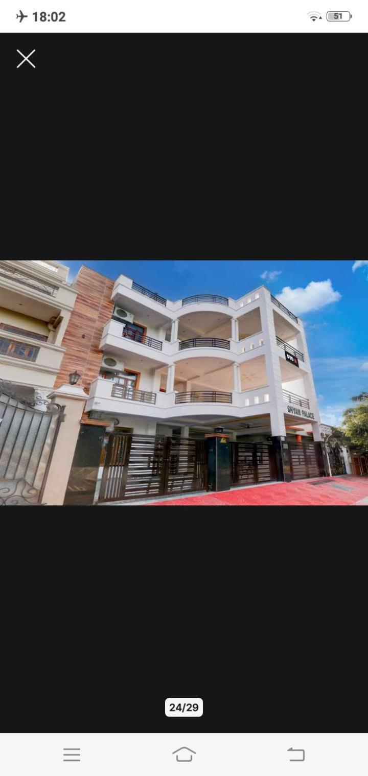 Hotel Shyam Palace Lucknow Exterior foto